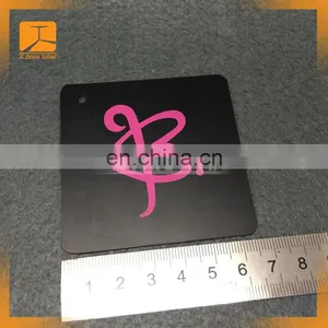 Clothing Plastic Hang Tags Semi Clear Pvc Tag for High Quality Garment Brand Name Swing Tags Custom Logo thumbnail-3
