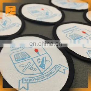 Iron on Flag Woven Embroidery Garment Patch thumbnail-3