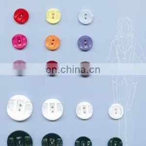 Colored Two Holes Resin Polyester Shirt Buttons/garment Buttons thumbnail-1