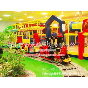 Zhongshan Amusement Park Equipment Hot Sale Playground Theme Park Equipment Park Rides Road Train, Rail Old Train thumbnail-3