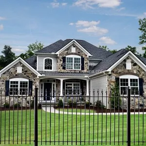 Wrought Iron Fence/decorative Fence/ornamental Fence/ Steel Fence thumbnail-1
