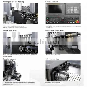 Sm205 Swiss Type 5 Axis Cnc Automatic Lathe and Milling Machine thumbnail-4