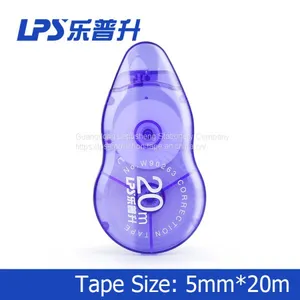 Office Correction Tape 20m Student Stationery OEM Custom Colored Correction Tape thumbnail-1