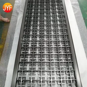 Foshan Manufactroy High Quality Stainless Steel Decorative Welding Screen Room Divider thumbnail-1