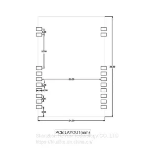 S2-LP Narrowband PA RF Moudule , 30DBM ,868Mhz,915Mhz, VCXO, SPI, High Quality thumbnail-4