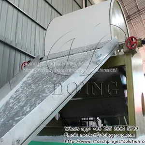 Starch Dewatering Machine Vacuum Filter for Potato Starch and Sweet Potato Production Line thumbnail-2