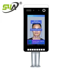 Face Recognition Temperature Measurement System-Access Control Infrared Temperature Scanner Thermometer Attendance All-In-One Controller thumbnail-1