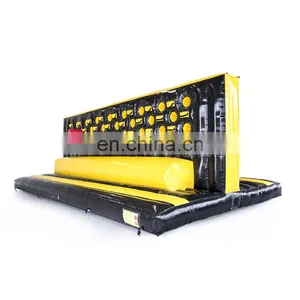 Factory Price Black Inflatable Boxing Wall / Inflatable Punch Wall For Team Building thumbnail-1