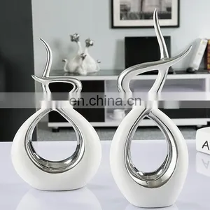 New Arrival Creative Design Hotel Desktop Art Furnishings Porcelain Home Decoration Crafts thumbnail-4