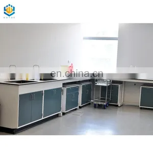 Chemical Science Laboratory Work Bench Workstation All-steel Work Table With Sink thumbnail-1