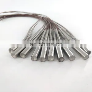 Electric Air Tubular Heater Cartridge Heater With Cooling Fins thumbnail-3