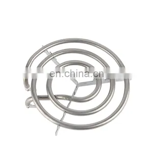 Factory Custom Made Electric Stove Burner Kettle Tubular Heater/cooker Coil Black Circular Heating Element thumbnail-2