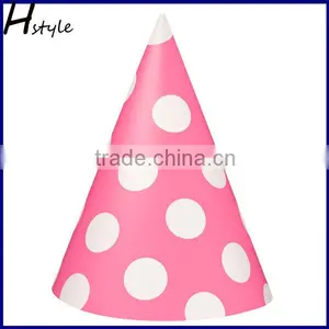 Polka Dot Party Hats (Pink) SB006 thumbnail-1