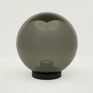 Exterior Outdoor LED Garden Acrylic Globe Pillar Bollard Lamp thumbnail-3