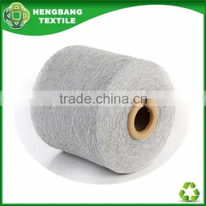 HB1107 Recycle Regenerated Cotton Polyester Open End Yarn for Socks Knitting From China Wholesale Stock Lot thumbnail-2