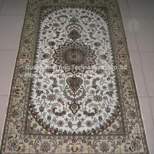 YAMEI Factory Small Size Handmade Silk Prayer Rugs for Sale thumbnail-3