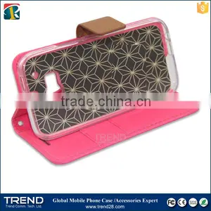 for HTC M8 China Supplier Wallet Leather Flip Cover Case thumbnail-5