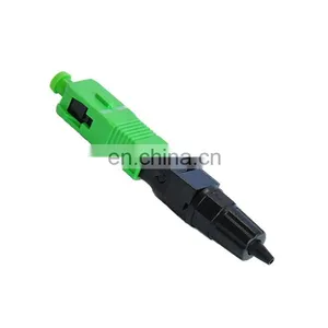 China Manufacturer FTTH Field Quick Assembly Fiber Optic SC APC Fast Connector thumbnail-1
