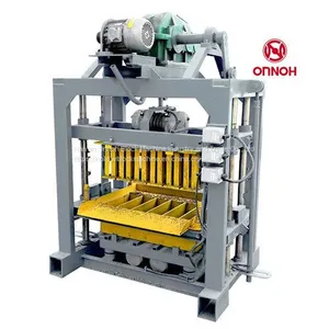 China Manual Brick Machine Onnoh QTJ4-40 Semi-automatic Brick Making Machine thumbnail-1