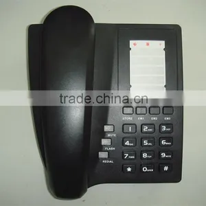 High Quality Desktop Style Speed Dial 3 Memories Basic Simple Telephone thumbnail-2