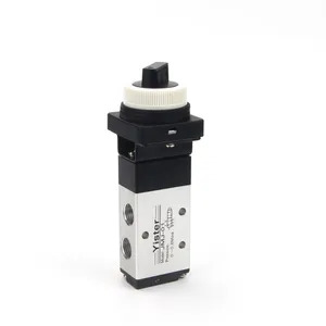 Button Knob Roller Type Pneumatic Valve JMJ-01 Pneumatic Reversing Valve thumbnail-1