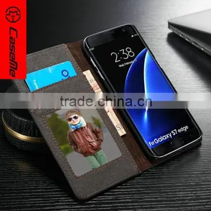 Factory Price Hot New Products 2016 Credit Card Insert Case for Samsung Galaxy S7/S7 Edge Wallet thumbnail-5