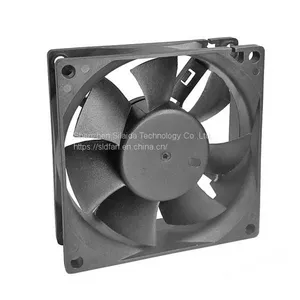 12V 2-Pin 80x80x25mm PC Computer CPU System Heatsink Brushless Cooling Fan 8025 thumbnail-2