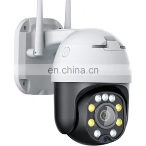 4G SIM CARD IP Camera 4X Zoom 2MP Security Outdoor Indoor PTZ 1080P HD CCTV Dome Surveillance Cam Motion Tracking CamHipro thumbnail-1