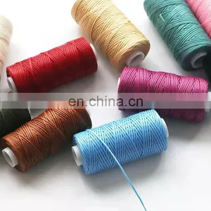 Wholesale Factory Colors DIY Handmade 250m Leather Sewing 1mm Flat thumbnail-1