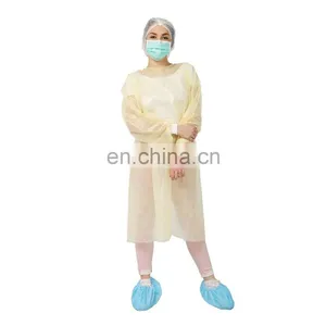 Morntrip Non Woven Polypropylene Protection Waterproof Disposable Isolation Gown thumbnail-1
