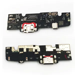 USB Charging Port Flex Cable For Motorola Moto E5 Plus(USA Version) MIC Headphone Dock Audio Charger Connector Part Replacement thumbnail-1