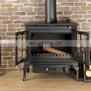 Stone Cheap TV Stand Home Smart Living Room Pellet Cast Iron Fireplaces thumbnail-1