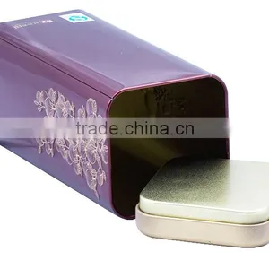 Food Grade Chinese Square Metal Tea and Coffee Box Tin Container thumbnail-4