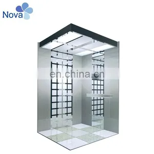 Fashion Design Stainless Steel Elevator Parts Elevator Cabin thumbnail-2