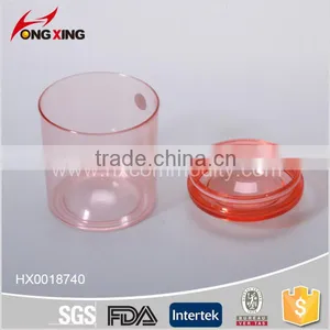 500ml Cylindrical Shaped Plastic Seal Canister With Lids thumbnail-1