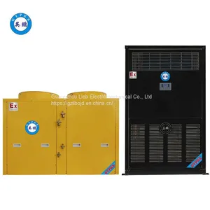Explosion-proof Air Conditioner Vertical 10 hp Cabinet Machine Industrial Factory Battery Substation Dangerous Goods BLF-28 Black and Yellow thumbnail-2