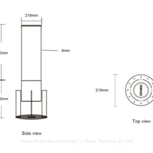 UPARK Reliable Factory Fixed Bollard Without Led Light for School Street Parking Lot thumbnail-5