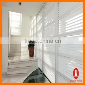 Curtain Times White Fabric Vertical Blinds Guangzhou Blinds Manufacturer thumbnail-1