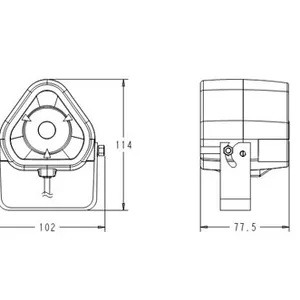 Electronic Horn, Car Speaker/ Car Horn（Wechat:13510231336） thumbnail-2