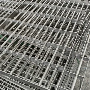 Steel Bar Grating for Pedestrian Safety With Anti-Slip Teeth Surface thumbnail-4