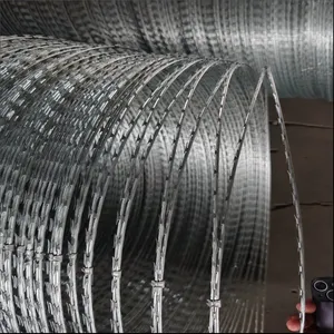 Galvanized Custom 500 m Barbed Wires Coil Barbed Wire Price Lowest Safety Protection Barbwire Barbed Wire thumbnail-5