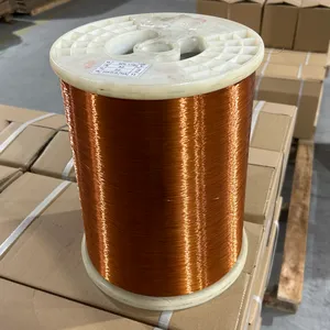 0.25-0.50mm 180C Polyester Magnet Aluminum Wire for Electric Motor Coil Winding thumbnail-5