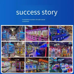 Large-scale Arcade Entertainment Game Equipment, Coin-operated Gift Pusher Machines for Anime Arcades, Amusement Games for Children's Playgrounds thumbnail-5