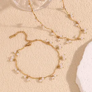 Stainless Steel Necklace for Jewelry Display Wholesale - 18 Inch Snake Chain Matte Finish thumbnail-5