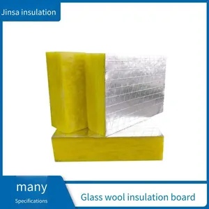 60 - 150mm Sound - Absorbing Glass Wool Board With High Fiber Toughness, Wholesale Manufacturer: Jinsa thumbnail-4