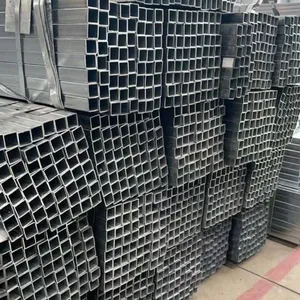 Heavy Duty Hot Dip Galvanized SHS Square Tube Q235B GI Pipe In Stock thumbnail-2