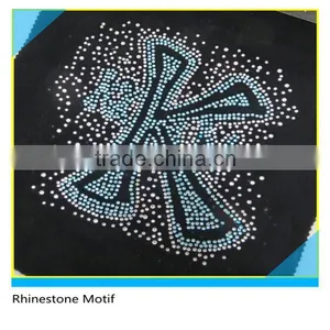 Hotfix Motif Customize Size Glass Crystal Cool Letter K Design For Garment thumbnail-1