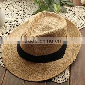 Wholesale Korean Design Summer Shading Mexico Straw Sombrero Hat Wholesale Straw Cowboy Hats Sombrero Straw Hat thumbnail-1