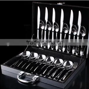 Modern New Design Stainless Steel 24 Piece Cutlery Set thumbnail-1