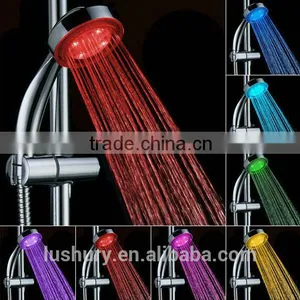 Chrome ABS Change Color LED Shower Head thumbnail-1